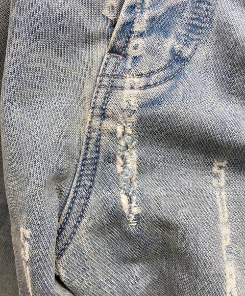 SUPREME（シュプリーム）Supreme (シュプリーム) Logo Stripe Jacquard Regular Jean インディゴ サイズ:W36の古着・服飾アイテム