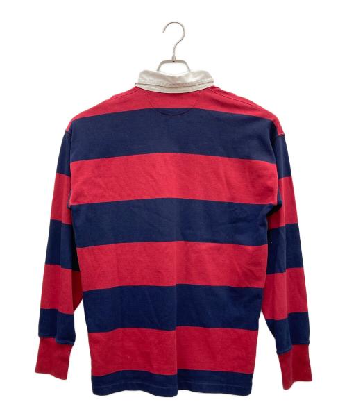 POLO RALPH LAUREN（ポロ・ラルフローレン）POLO RALPH LAUREN (ポロ・ラルフローレン) ラガーシャツ レッド×ネイビー サイズ:Sの古着・服飾アイテム