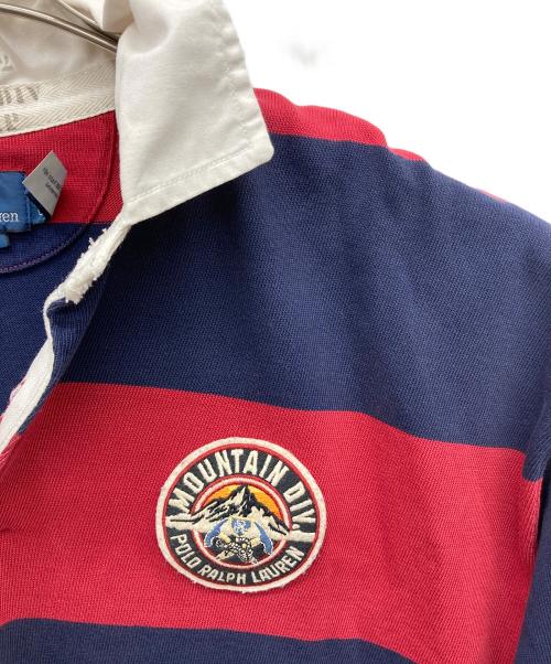 POLO RALPH LAUREN（ポロ・ラルフローレン）POLO RALPH LAUREN (ポロ・ラルフローレン) ラガーシャツ レッド×ネイビー サイズ:Sの古着・服飾アイテム