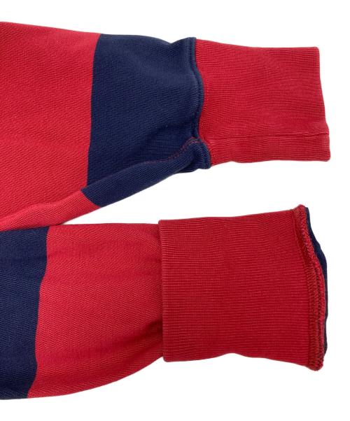 POLO RALPH LAUREN（ポロ・ラルフローレン）POLO RALPH LAUREN (ポロ・ラルフローレン) ラガーシャツ レッド×ネイビー サイズ:Sの古着・服飾アイテム