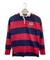 POLO RALPH LAUREN（ポロ・ラルフローレン）の古着「ラガーシャツ」｜レッド×ネイビー