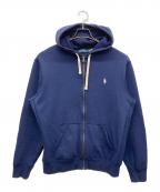 POLO RALPH LAURENポロ・ラルフローレン）の古着「裏サーマルジップパーカー」｜ネイビー