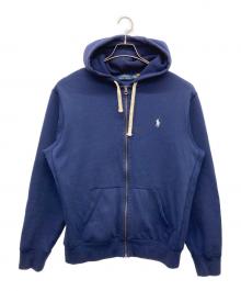 POLO RALPH LAUREN（ポロ・ラルフローレン）の古着「裏サーマルジップパーカー」｜ネイビー