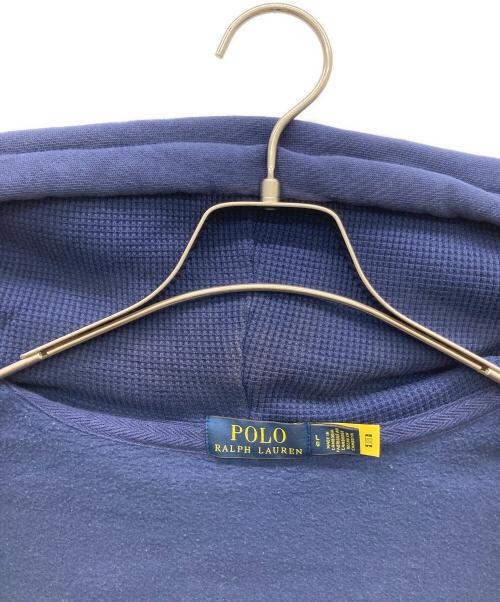 POLO RALPH LAUREN（ポロ・ラルフローレン）POLO RALPH LAUREN (ポロ・ラルフローレン) 裏サーマルジップパーカー ネイビー サイズ:Ｌの古着・服飾アイテム