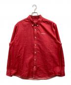 SUPREMEシュプリーム）の古着「Classic Logo Denim Shirt」｜レッド