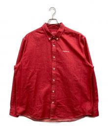 SUPREME（シュプリーム）の古着「Classic Logo Denim Shirt」｜レッド