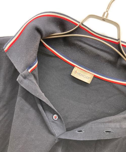 MONCLER（モンクレール）MONCLER (モンクレール) MAGLIA POLO MANICA LUNGA ネイビー サイズ:XLの古着・服飾アイテム