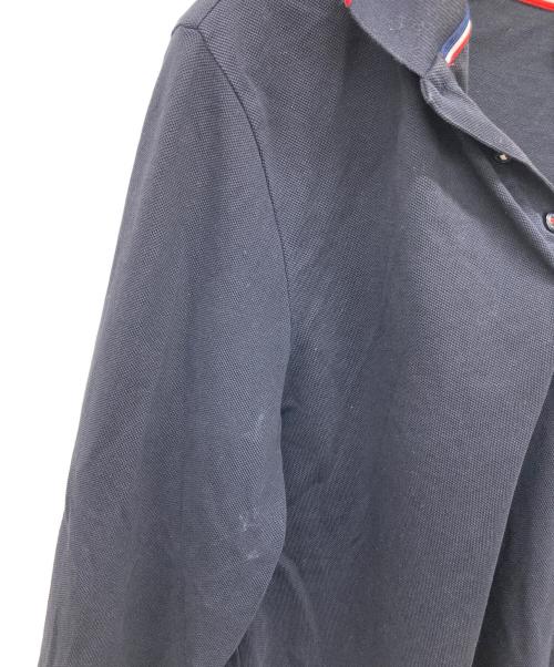 MONCLER（モンクレール）MONCLER (モンクレール) MAGLIA POLO MANICA LUNGA ネイビー サイズ:XLの古着・服飾アイテム