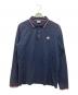 MONCLER（モンクレール）の古着「MAGLIA POLO MANICA LUNGA」｜ネイビー