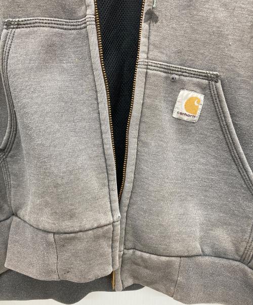 CarHartt（カーハート）CarHartt (カーハート) ジップパーカー グレー サイズ:XLの古着・服飾アイテム
