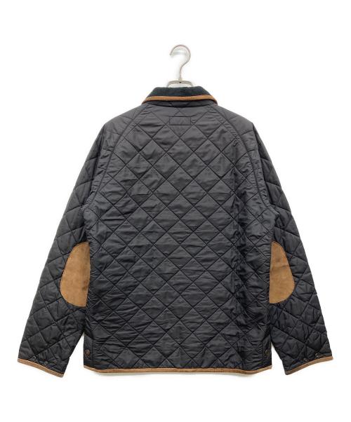 POLO RALPH LAUREN（ポロ・ラルフローレン）POLO RALPH LAUREN (ポロ・ラルフローレン) エルボーパッチ付きキルティングジャケット ブラウン サイズ:Ｌの古着・服飾アイテム