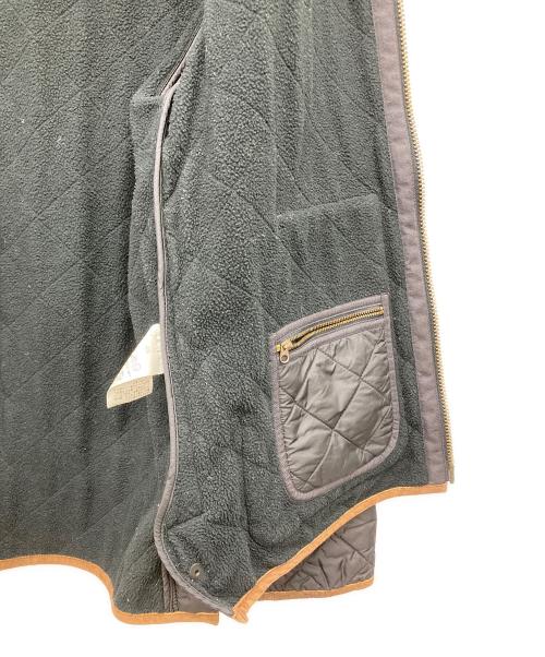 POLO RALPH LAUREN（ポロ・ラルフローレン）POLO RALPH LAUREN (ポロ・ラルフローレン) エルボーパッチ付きキルティングジャケット ブラウン サイズ:Ｌの古着・服飾アイテム
