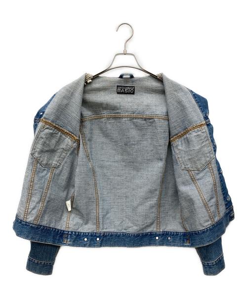 DOLCE & GABBANA Basic（ドルチェガッバーナベーシック）DOLCE & GABBANA Basic (ドルチェガッバーナベーシック) デニムジャケット インディゴ サイズ:なしの古着・服飾アイテム