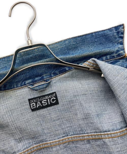 DOLCE & GABBANA Basic（ドルチェガッバーナベーシック）DOLCE & GABBANA Basic (ドルチェガッバーナベーシック) デニムジャケット インディゴ サイズ:なしの古着・服飾アイテム