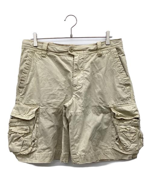 POLO RALPH LAUREN（ポロ・ラルフローレン）POLO RALPH LAUREN (ポロ・ラルフローレン) カーゴハーフパンツ ベージュ サイズ:33の古着・服飾アイテム