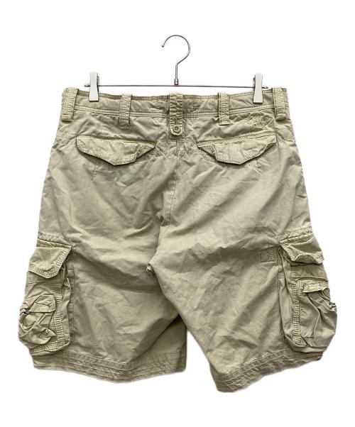 POLO RALPH LAUREN（ポロ・ラルフローレン）POLO RALPH LAUREN (ポロ・ラルフローレン) カーゴハーフパンツ ベージュ サイズ:33の古着・服飾アイテム