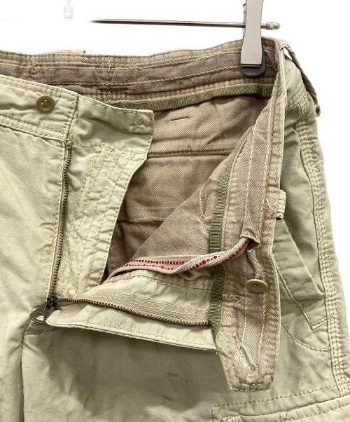 POLO RALPH LAUREN（ポロ・ラルフローレン）POLO RALPH LAUREN (ポロ・ラルフローレン) カーゴハーフパンツ ベージュ サイズ:33の古着・服飾アイテム