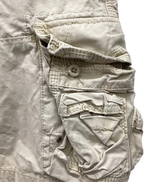 POLO RALPH LAUREN（ポロ・ラルフローレン）POLO RALPH LAUREN (ポロ・ラルフローレン) カーゴハーフパンツ ベージュ サイズ:33の古着・服飾アイテム