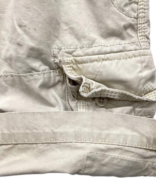 POLO RALPH LAUREN（ポロ・ラルフローレン）POLO RALPH LAUREN (ポロ・ラルフローレン) カーゴハーフパンツ ベージュ サイズ:33の古着・服飾アイテム