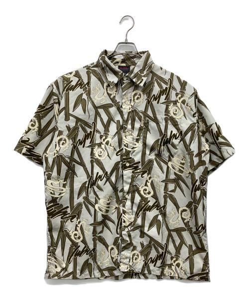 FUBU（フブ）FUBU (フブ) 半袖シャツ グレー サイズ:Ｌの古着・服飾アイテム