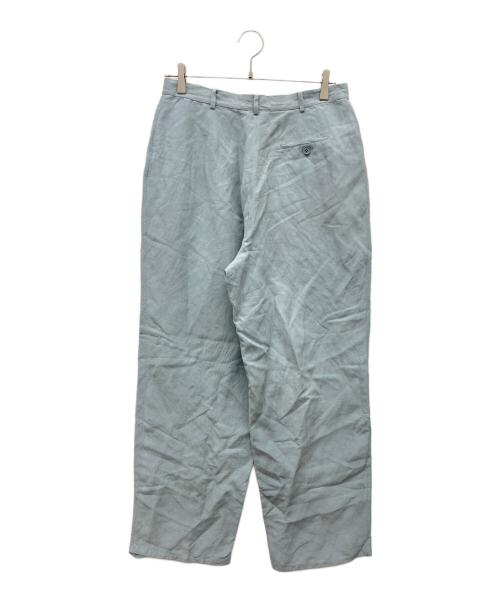 LAUREN RALPH LAUREN（ローレン ラルフ ローレン）LAUREN RALPH LAUREN (ローレン ラルフ ローレン) シルクリネンパンツ スカイブルー サイズ:12の古着・服飾アイテム
