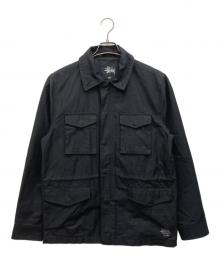 stussy（ステューシー）の古着「ファティーグジャケット」｜ブラック