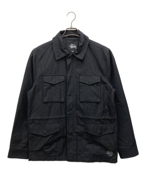 stussy（ステューシー）stussy (ステューシー) ファティーグジャケット ブラック サイズ:Sの古着・服飾アイテム
