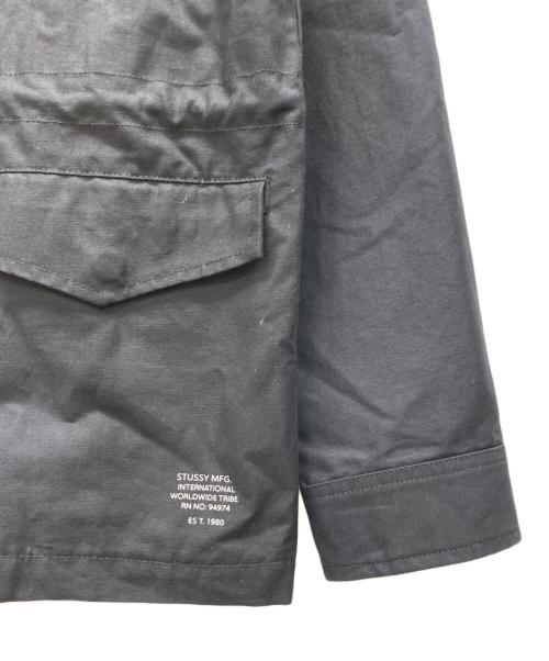 stussy（ステューシー）stussy (ステューシー) ファティーグジャケット ブラック サイズ:Sの古着・服飾アイテム