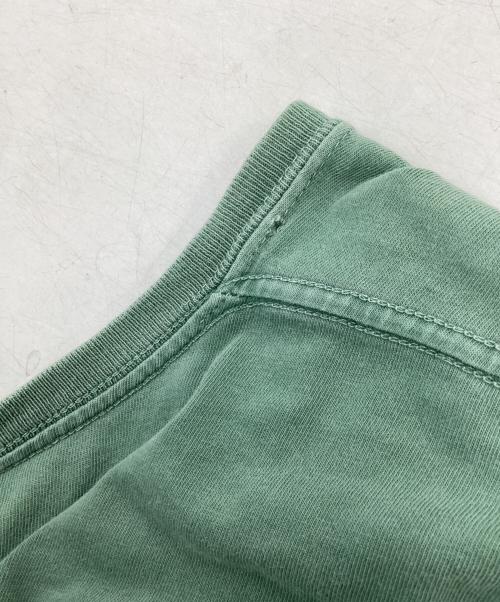stussy（ステューシー）stussy (ステューシー) プリントTシャツ ミントグリーン サイズ:Mの古着・服飾アイテム