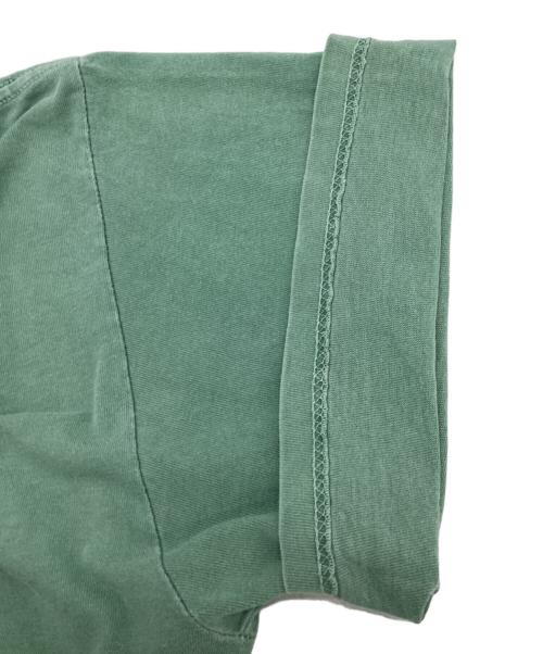 stussy（ステューシー）stussy (ステューシー) プリントTシャツ ミントグリーン サイズ:Mの古着・服飾アイテム