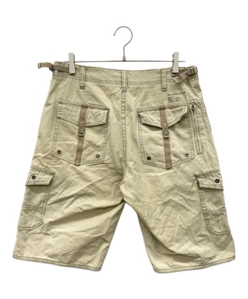 stussy（ステューシー）stussy (ステューシー) カーゴハーフパンツ ベージュ サイズ:30の古着・服飾アイテム