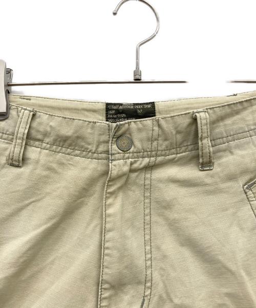 stussy（ステューシー）stussy (ステューシー) カーゴハーフパンツ ベージュ サイズ:30の古着・服飾アイテム