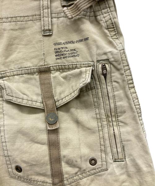 stussy（ステューシー）stussy (ステューシー) カーゴハーフパンツ ベージュ サイズ:30の古着・服飾アイテム