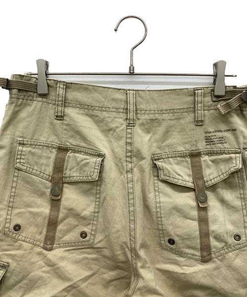 stussy（ステューシー）stussy (ステューシー) カーゴハーフパンツ ベージュ サイズ:30の古着・服飾アイテム