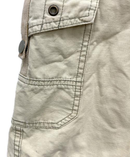 stussy（ステューシー）stussy (ステューシー) カーゴハーフパンツ ベージュ サイズ:30の古着・服飾アイテム