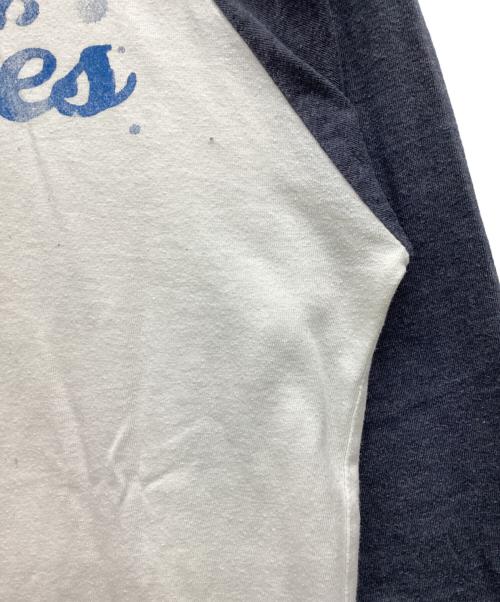 USED（ユーズド）USED (ユーズド) ラグランカットソー ホワイト サイズ:Ｌの古着・服飾アイテム
