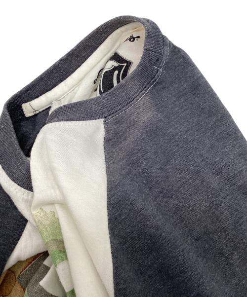USED（ユーズド）USED (ユーズド) ラグランカットソー ホワイト サイズ:Ｌの古着・服飾アイテム
