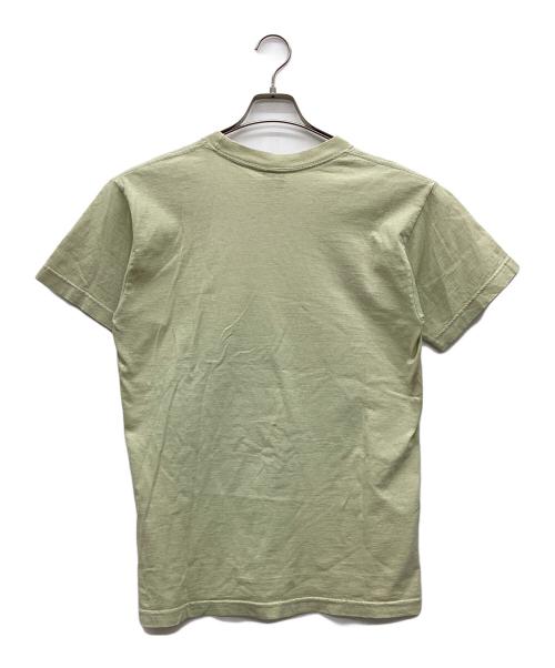 stussy（ステューシー）stussy (ステューシー) プリントTシャツ 黄緑 サイズ:Mの古着・服飾アイテム