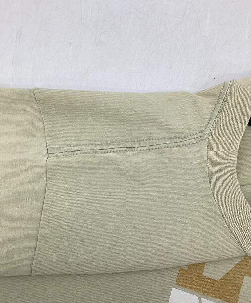 stussy（ステューシー）stussy (ステューシー) プリントTシャツ 黄緑 サイズ:Mの古着・服飾アイテム