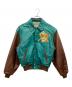 AVIREX（アヴィレックス）の古着「STADIUM JACKET」｜グリーン×ブラウン