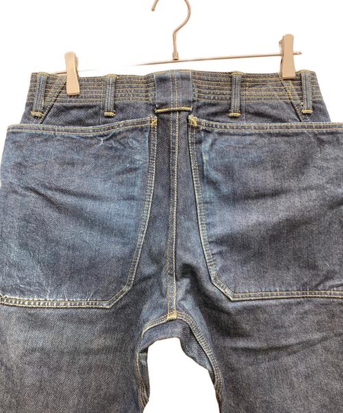SASSAFRAS（ササフラス）SASSAFRAS (ササフラス) フォールリーフデニムパンツ インディゴ サイズ:Mの古着・服飾アイテム