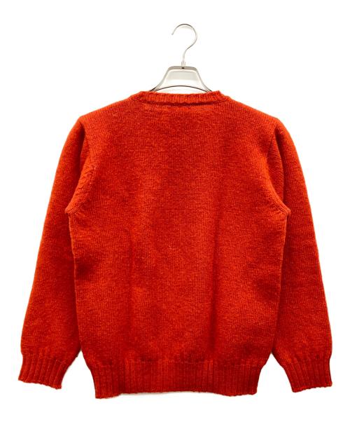 Jamieson's（ジャミーソンズ）Jamieson's (ジャミーソンズ) KATO (カトー) ウールニット オレンジ サイズ:38の古着・服飾アイテム