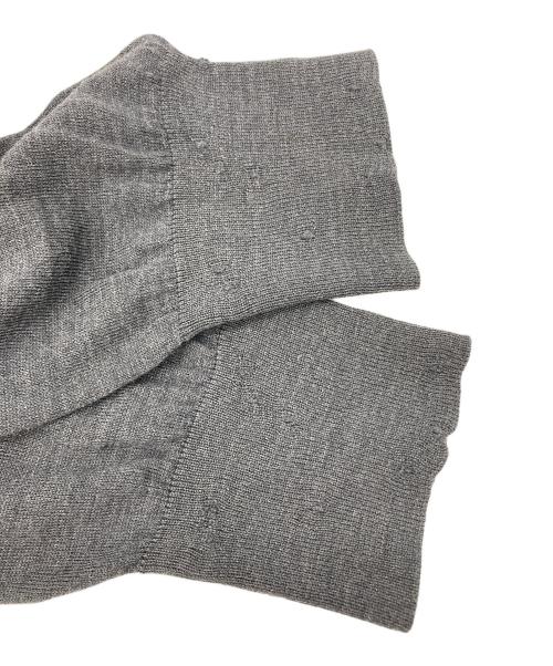 DOLCE & GABBANA（ドルチェ＆ガッバーナ）DOLCE & GABBANA (ドルチェ＆ガッバーナ) Vネックニット グレー サイズ:52の古着・服飾アイテム