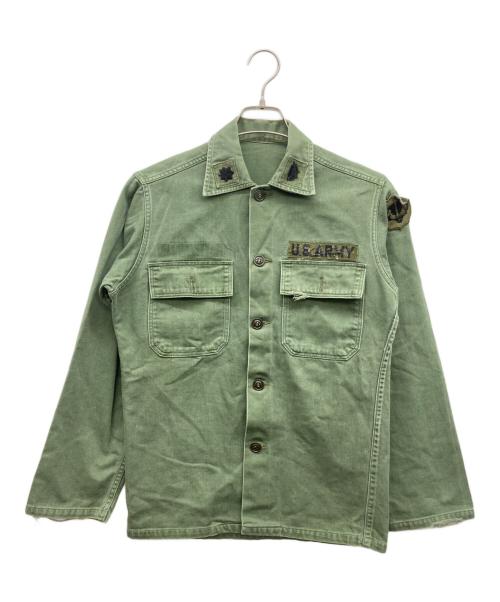 US ARMY（ユーエスアーミー）US ARMY (ユーエスアーミー) ユーティリティーシャツ カーキ サイズ:不明の古着・服飾アイテム