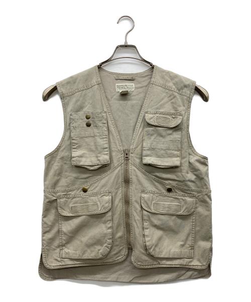 BANANA REPUBLIC（バナナリパブリック）BANANA REPUBLIC (バナナリパブリック) ライフラインフィッシングベスト ベージュ サイズ:Sの古着・服飾アイテム