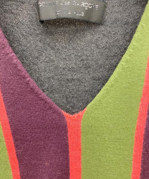 COMME des GARCONS HOMME PLUS（コムデギャルソンオムプリュス）COMME des GARCONS HOMME PLUS (コムデギャルソンオムプリュス) モヘヤ混ニットベスト マルチカラー サイズ:なしの古着・服飾アイテム