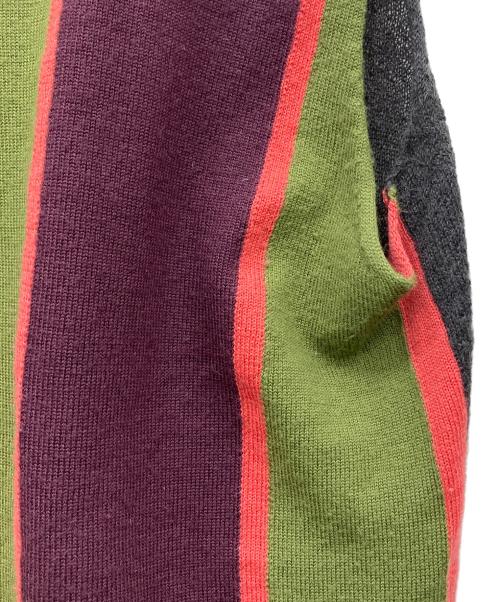 COMME des GARCONS HOMME PLUS（コムデギャルソンオムプリュス）COMME des GARCONS HOMME PLUS (コムデギャルソンオムプリュス) モヘヤ混ニットベスト マルチカラー サイズ:なしの古着・服飾アイテム