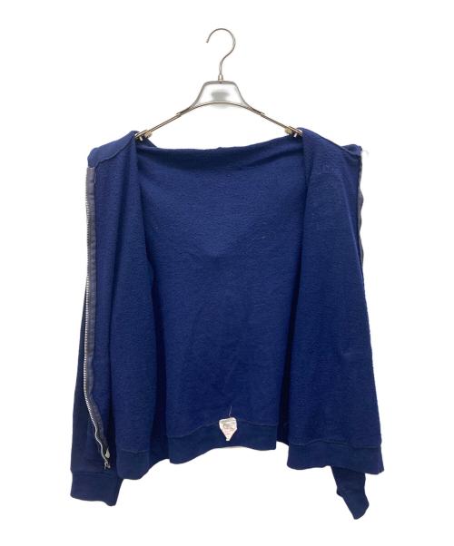 USED（ユーズド）USED (ユーズド) ジップパーカー ネイビー サイズ:XLの古着・服飾アイテム