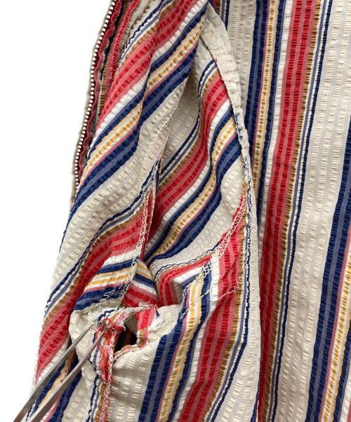 USED（ユーズド）USED (ユーズド) シアサッカーフーデッドジャケット マルチカラー サイズ:なしの古着・服飾アイテム