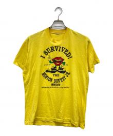 SCREEN STARS BEST（スクリーンズスターズベスト）の古着「80s プリントTシャツ」｜イエロー